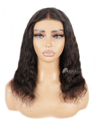 Cut Lace Small Size 14" 130% Loose Wave Hairstyle Indian Virgin Hair 360 Lace Wig[CSL225]