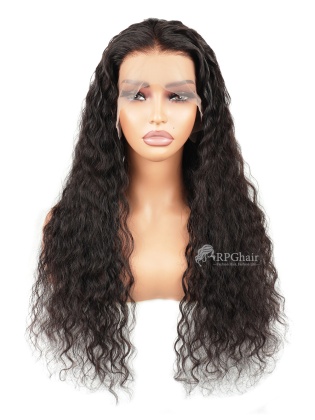 22" 130% Density Wavy Hair Style Indian Virgin Hair 13x4 Lace Front Wig [CSL234]