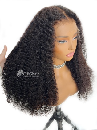 Burmese Curly Invisi-Strap Snug Fit Glueless 360 HD Lace Wig [ISW09]