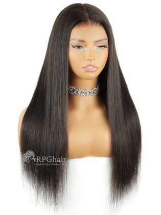 Yaki Straight Invisi-Strap Snug Fit Glueless 360 HD Lace Wig [ISW11]