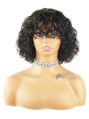 Loose Curly With Bangs AirFit Capless Wear & Go Wigs [AFW03]