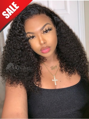 360 Lace Wig Tight Curly  Indian Remy Hair[LFW58C]